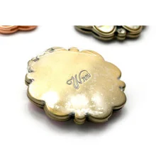 Зеркальце косметическое (в футляре) (6.5 см) купить в интернет магазине подарков ПраздникШоп