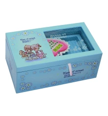 Шкатулка музыкальная (17.5×10×7.5 см) купить в интернет магазине подарков ПраздникШоп