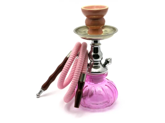 Кальян розовый (1 персона) (23 см) купить в интернет магазине подарков ПраздникШоп