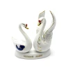Статуэтка Лебеди пара фарфор (13.5×12×5 см)