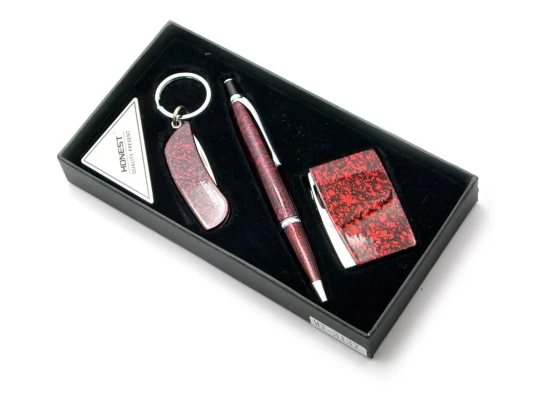 Подарочный набор (Ручка с брелоком и зажигалкой) купить в интернет магазине подарков ПраздникШоп