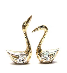 Лебеди пара металл (14×9×4 см) купить в интернет магазине подарков ПраздникШоп