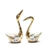 Лебеди пара металл (14×9×4 см)