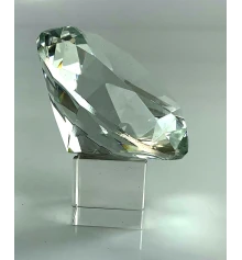 Кристалл хрустальный на подставке «Бриллиант» (10 см) купить в интернет магазине подарков ПраздникШоп