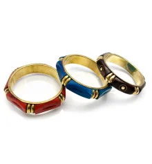 Браcлет цветной с костяными вставками (d-8 см) купить в интернет магазине подарков ПраздникШоп