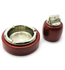 Подарочный набор (Пепепельница с зажигалкой) купить в интернет магазине подарков ПраздникШоп