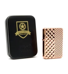 Зажигалка бензиновая «Геометрический Орнамент» купить в интернет магазине подарков ПраздникШоп