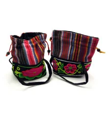 Сумочка ткань (15×18×8 см) купить в интернет магазине подарков ПраздникШоп