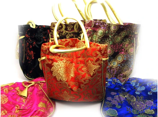 Сумочка ткань (21×21×4 см) купить в интернет магазине подарков ПраздникШоп