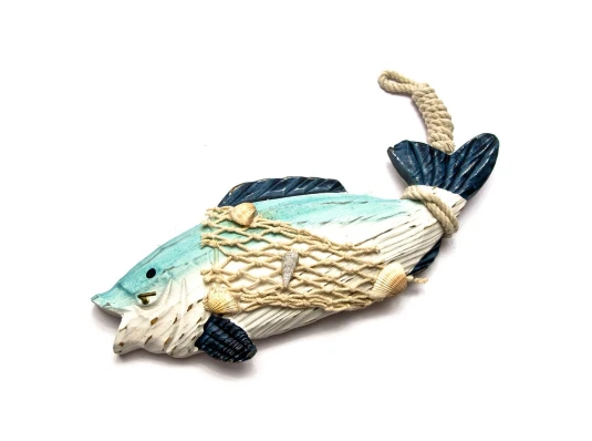 Ключница «Рыба» (28×9×4) купить в интернет магазине подарков ПраздникШоп