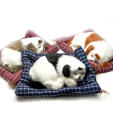 Щенок спящий на коврике в автомобиль (34×26×7 см) купить в интернет магазине подарков ПраздникШоп