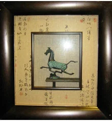 Картина с бронзовой фигурой (63×67) купить в интернет магазине подарков ПраздникШоп