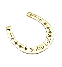 Подкова бронзовая «Good luck» (11.5×11×0.5 см) (Naal Good Luck Big) купить в интернет магазине подарков ПраздникШоп