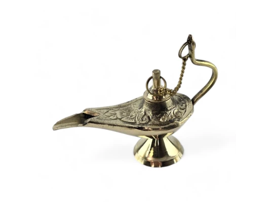 Лампа Алладина бронзовая золотистая (7.5×9.7×3.9 см) купить в интернет магазине подарков ПраздникШоп