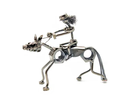 Техно-арт «Наездница» (25×18×7 см) купить в интернет магазине подарков ПраздникШоп