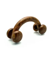 Массажер розовое дерево (4 колесика) (20×10×7.5 см) купить в интернет магазине подарков ПраздникШоп