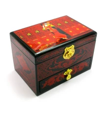 Шкатулка для бижутерии (21×14×14 см) купить в интернет магазине подарков ПраздникШоп