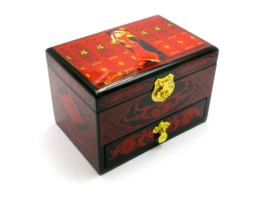 Шкатулка для бижутерии (21×14×14 см) купить в интернет магазине подарков ПраздникШоп