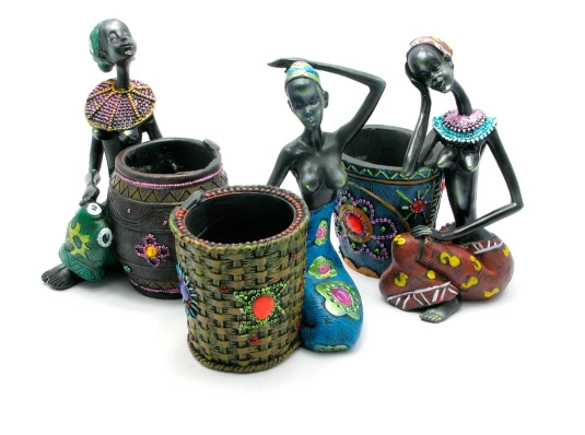 Африканка с корзиной купить в интернет магазине подарков ПраздникШоп