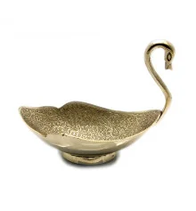 Менажница «Лебедь» бронза (17×14.5×10.3 см) купить в интернет магазине подарков ПраздникШоп