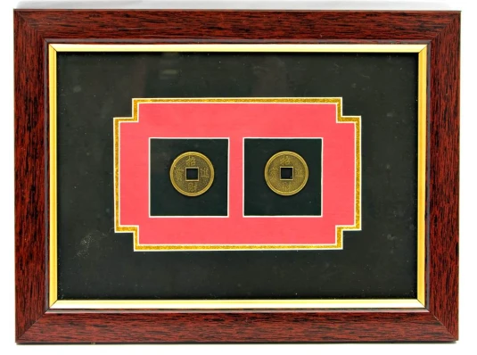 Картина «2 монеты» (23.5×17.5×1 см) купить в интернет магазине подарков ПраздникШоп