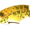 Карты игральные пластиковые «Золото» (9×6×2 см) (10 шт./уп)