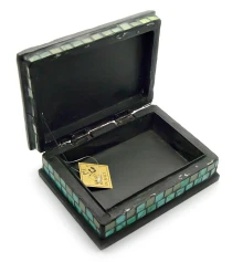 Шкатулка для украшений мозаичная (18×13×5.5 см) купить в интернет магазине подарков ПраздникШоп