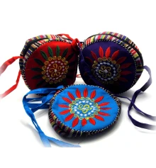 Сумочка с вышивкой (d-18 см) купить в интернет магазине подарков ПраздникШоп