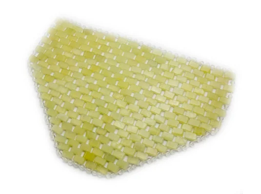 Массажер нефритовый для лица (прямоугольные вставки) (27.5×18 см) купить в интернет магазине подарков ПраздникШоп