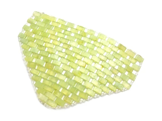 Массажер нефритовый для лица (прямоугольные вставки) (24×20 см) купить в интернет магазине подарков ПраздникШоп