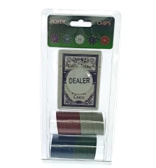 Покерный набор в блистере (колода карт купить в интернет магазине подарков ПраздникШоп