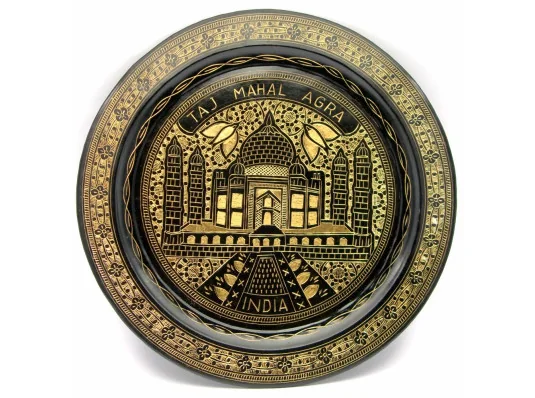 Тарелка бронзовая настенная (29 см) (Wall Plate BD 12") купить в интернет магазине подарков ПраздникШоп