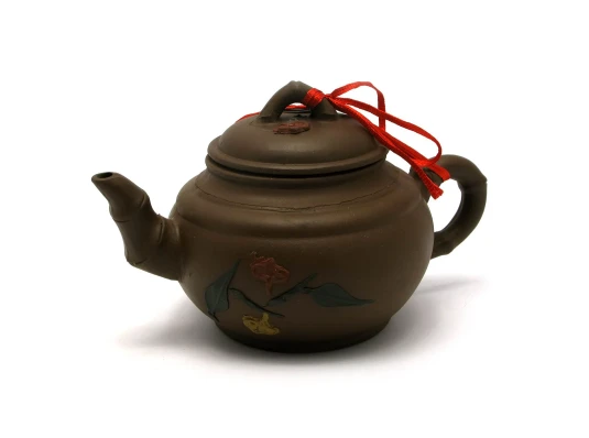 Чайник глиняный в подарочной упаковке (350мл) (18×17×10 см) купить в интернет магазине подарков ПраздникШоп