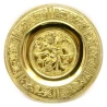 Тарілка настінна бронзова «Танцюючий Шива» (d-14 см) (Wall Plate Natraj 6 ")