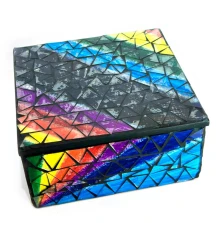 Шкатулка для украшений мозаичная (17×17×8 см) купить в интернет магазине подарков ПраздникШоп