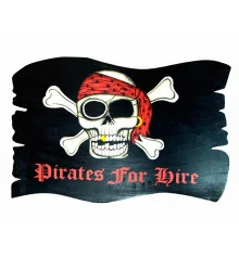 Картина «Веселый Роджер» (60×1×40 см) купить в интернет магазине подарков ПраздникШоп