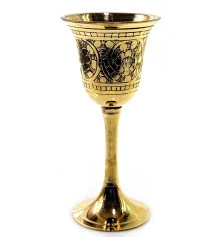 Рюмки бронзовые позолоченные (н-р 6 шт./30мл)h-10 см (39×10×6 см) купить в интернет магазине подарков ПраздникШоп