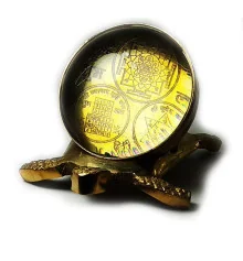 Черепаха бронзовая с янтрами (10×5.5×7 см) купить в интернет магазине подарков ПраздникШоп