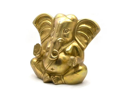 Ганеша бронзовый (17×20×11 см) купить в интернет магазине подарков ПраздникШоп