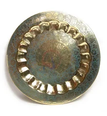 Тарелка бронзовая настенная (43.5 см) купить в интернет магазине подарков ПраздникШоп