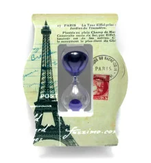 Часы песочные «Париж» (14×11×4 см) купить в интернет магазине подарков ПраздникШоп