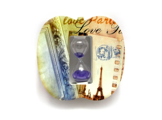 Часы песочные «Париж» (13×13.5×4 см) купить в интернет магазине подарков ПраздникШоп