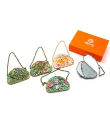 Зеркальце косметическое «Сумочка» (8×6×1 см) купить в интернет магазине подарков ПраздникШоп