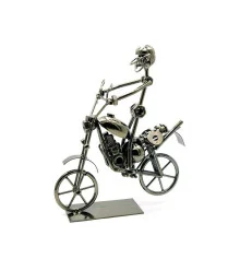 Техно-арт «Байкер» (24×22×9 см) купить в интернет магазине подарков ПраздникШоп