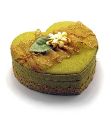 Шкатулка для бижутерии «Сердечко» (21×19.5×8 см) купить в интернет магазине подарков ПраздникШоп