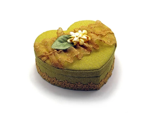 Шкатулка для бижутерии «Сердечко» (21×19.5×8 см) купить в интернет магазине подарков ПраздникШоп