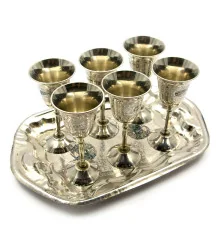 Рюмки бронзовые цветные (н-р 6 шт./30мл) (Cordial Set CDC) купить в интернет магазине подарков ПраздникШоп