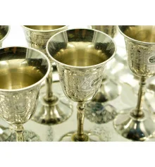 Рюмки бронзовые цветные (н-р 6 шт./30мл) (Cordial Set CDC) купить в интернет магазине подарков ПраздникШоп