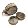 Компас у шкіряному футлярі «Dollond London» (d-7.5, h-3 см)
