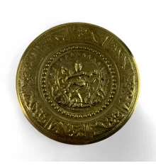 Тарелка настенная бронзовая «Танцующий Шива» (d-18.5 см) купить в интернет магазине подарков ПраздникШоп